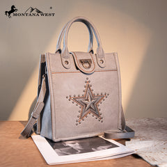 MW1288-8360  Montana West Lonestar Collection Tote/ Crossbody