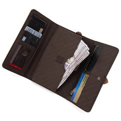 MW1289-9110WCF  Montana West Fringe Buckle Collection Backpack Wallet Set- Coffee