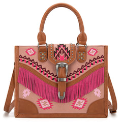 MW1294G-8110  Montana West Buckle Collection Concealed Carry Tote