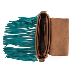 MW1309-8360  Montana West Embroidered Collection Crossbody Bag