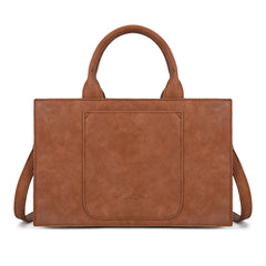 MW1323-8011  Montana West Tooled Collection Tote/Crossbody
