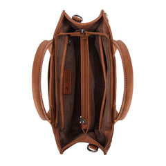 MW1323-8011  Montana West Tooled Collection Tote/Crossbody