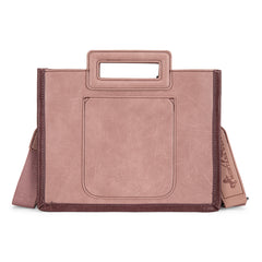 MW1326-8122  Montana West Cut-Out Embroidered  Collection Tote/Crossbody