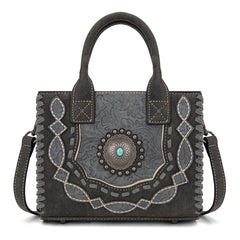 MW1331-8322   Montana West Concho Collection Small Tote/Crossbody