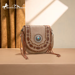 MW1331-8360 Montana West Concho Collection Crossbody