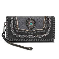 MW1331-W018 Montana West Concho Collection Wallet