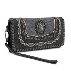 MW1331-W018 Montana West Concho Collection Wallet