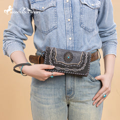 MW1331-W018 Montana West Concho Collection Wallet