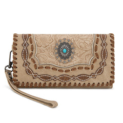 MW1331-W018 Montana West Concho Collection Wallet