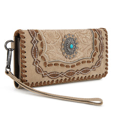 MW1331-W018 Montana West Concho Collection Wallet