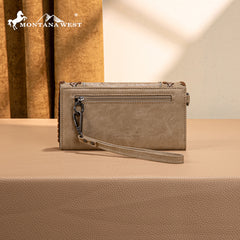 MW1331-W018 Montana West Concho Collection Wallet
