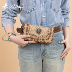 MW1331-W018 Montana West Concho Collection Wallet