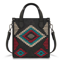 MW1332-160   Montana West Aztec Collection Crossbody