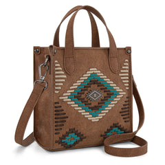 MW1332-160   Montana West Aztec Collection Crossbody