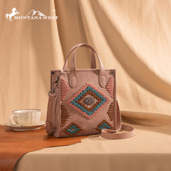 MW1332-160   Montana West Aztec Collection Crossbody