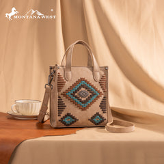 MW1332-160   Montana West Aztec Collection Crossbody