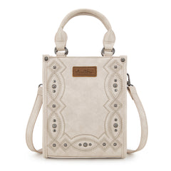 MW1334-1831  Montana West Embroidered Aztec Small Tote/Crossbody