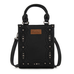 MW1334-1831  Montana West Embroidered Aztec Small Tote/Crossbody