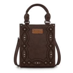 MW1334-1831  Montana West Embroidered Aztec Small Tote/Crossbody
