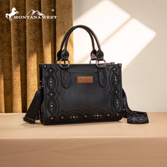 MW1334G-8250 Montana West Embroidered Concealed Carry Collection Tote