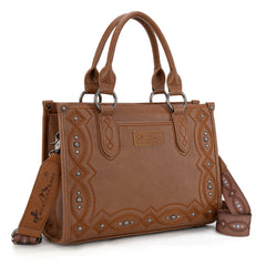 MW1334G-8250 Montana West Embroidered Concealed Carry Collection Tote