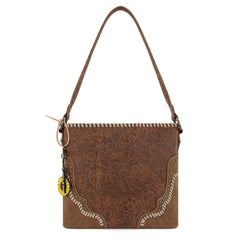 MW1335G-918  Montana West Embossed Collection Hobo Shoulder Bag