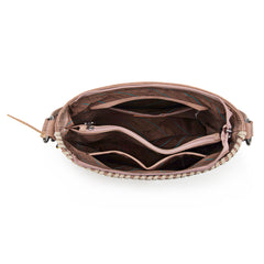 MW1335G-918  Montana West Embossed Collection Hobo Shoulder Bag