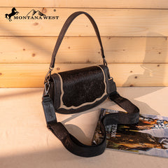 MW1336-8633  Montana West  Mini Shoulder Bag/Crossbody/Clutch -Black
