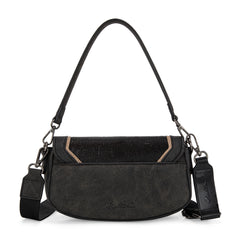 MW1336-8633  Montana West  Mini Shoulder Bag/Crossbody/Clutch -Black