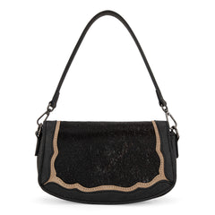 MW1336-8633  Montana West  Mini Shoulder Bag/Crossbody/Clutch -Black