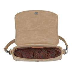 MW1336-8633  Montana West Hair-On Cowhide Mini Shoulder Bag/Crossbody/Clutch-Tan