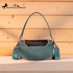 MW1336-8633  Montana West  Mini Shoulder Bag/Crossbody/Clutch -Turquoise