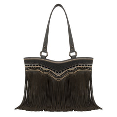 MW1340G-8317 Montana West Fringe Collection Concealed Carry Tote