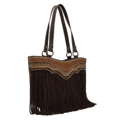 MW1340G-8317 Montana West Fringe Collection Concealed Carry Tote