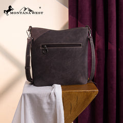MW1340G-9360   Montana West Fringe Collection Crossbody