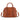 MW1341-8360BR Montana West Whipstitch Dome Satchel Bag - Brown