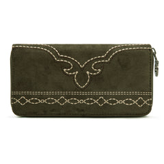 MW1341-W022   Montana West Boot Stitch Wallet