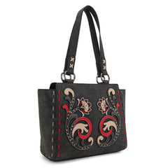 MW1348-8250  Montana West Embroidered Tote Bag