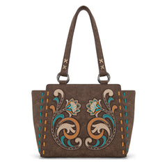 MW1348-8250  Montana West Embroidered Tote Bag