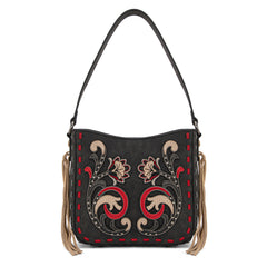 MW1348-918  Montana West Embroidered Hobo Bag