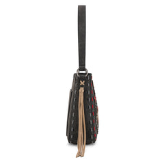 MW1348-918  Montana West Embroidered Hobo Bag