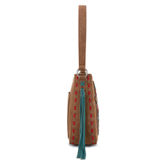 MW1348-918  Montana West Embroidered Hobo Bag