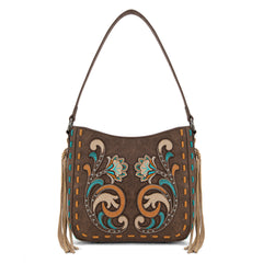 MW1348-918  Montana West Embroidered Hobo Bag