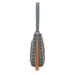 MW1348-918  Montana West Embroidered Hobo Bag