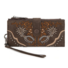 MW1352-W2000   Montana West Embroidered Collection Wallet