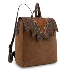 MW1354-9110   Montana West Tooled Aztec Backpack