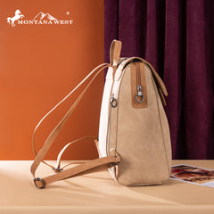 MW1354-9110   Montana West Tooled Aztec Backpack