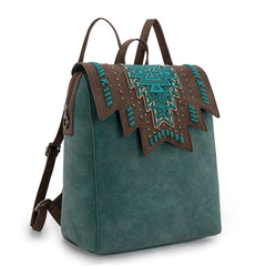 MW1354-9110   Montana West Tooled Aztec Backpack