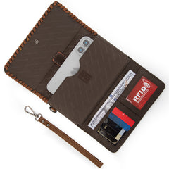 MW1354-W018  Montana West Tooled Aztec Collection Wallet