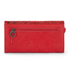 MW1354-W018  Montana West Tooled Aztec Collection Wallet